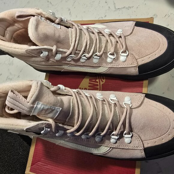 VANS SK8 HI DR MTE-2 DUSTY ROSE BLACK SIZE 10 Cold Weather Shoes BOOTS NEW - Picture 5 of 16